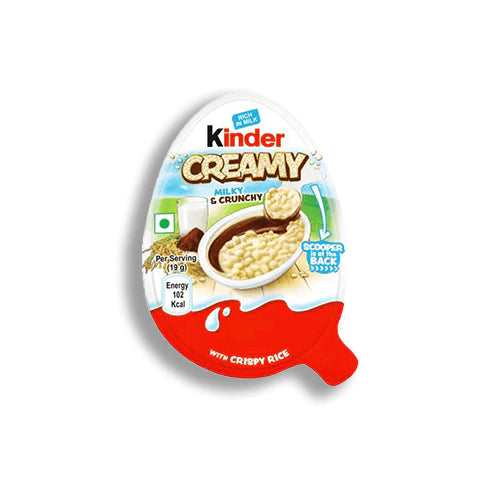 Kinder Creamy Milky & Crunchy 19g