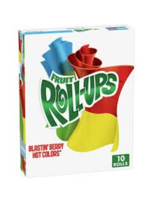 Fruit Roll Ups Blastin‘ Berry Hot Colors 141g