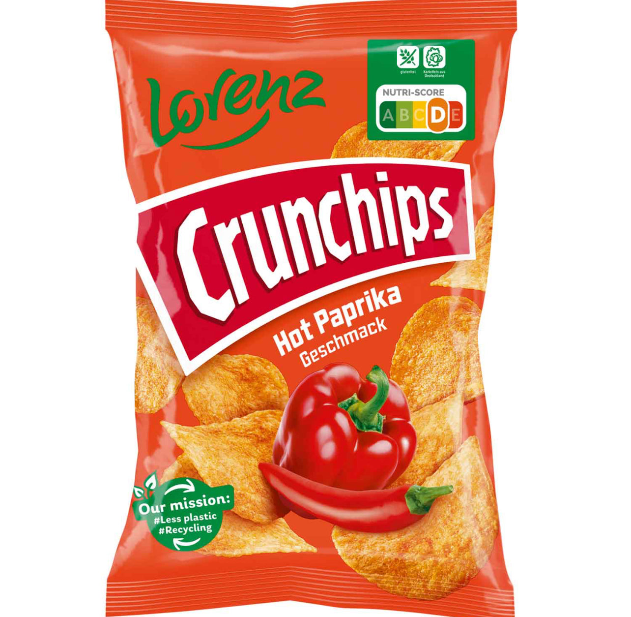 Crunchips Hot Paprika 150g