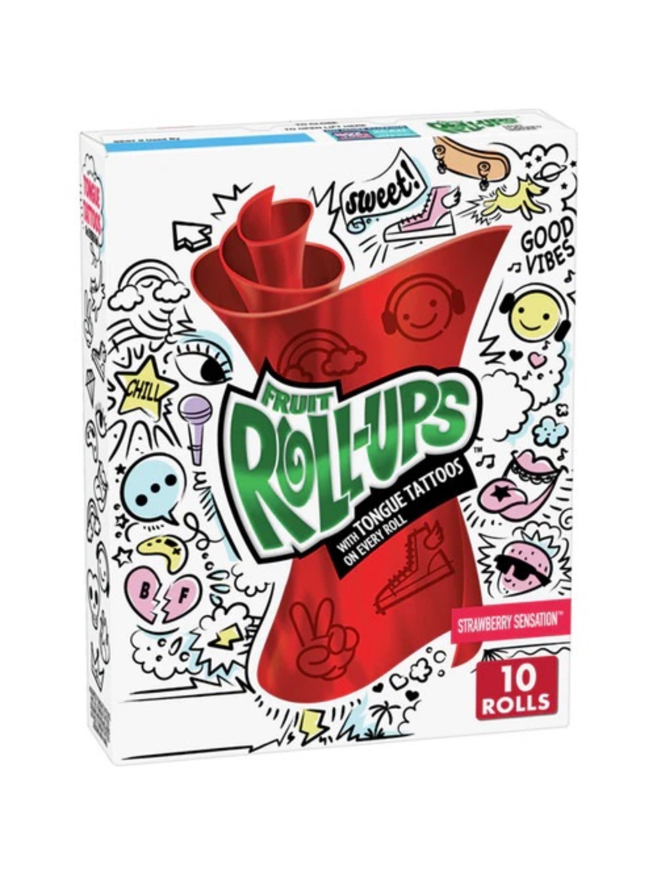 Fruit Roll-Ups Strawberry Sensation 141g