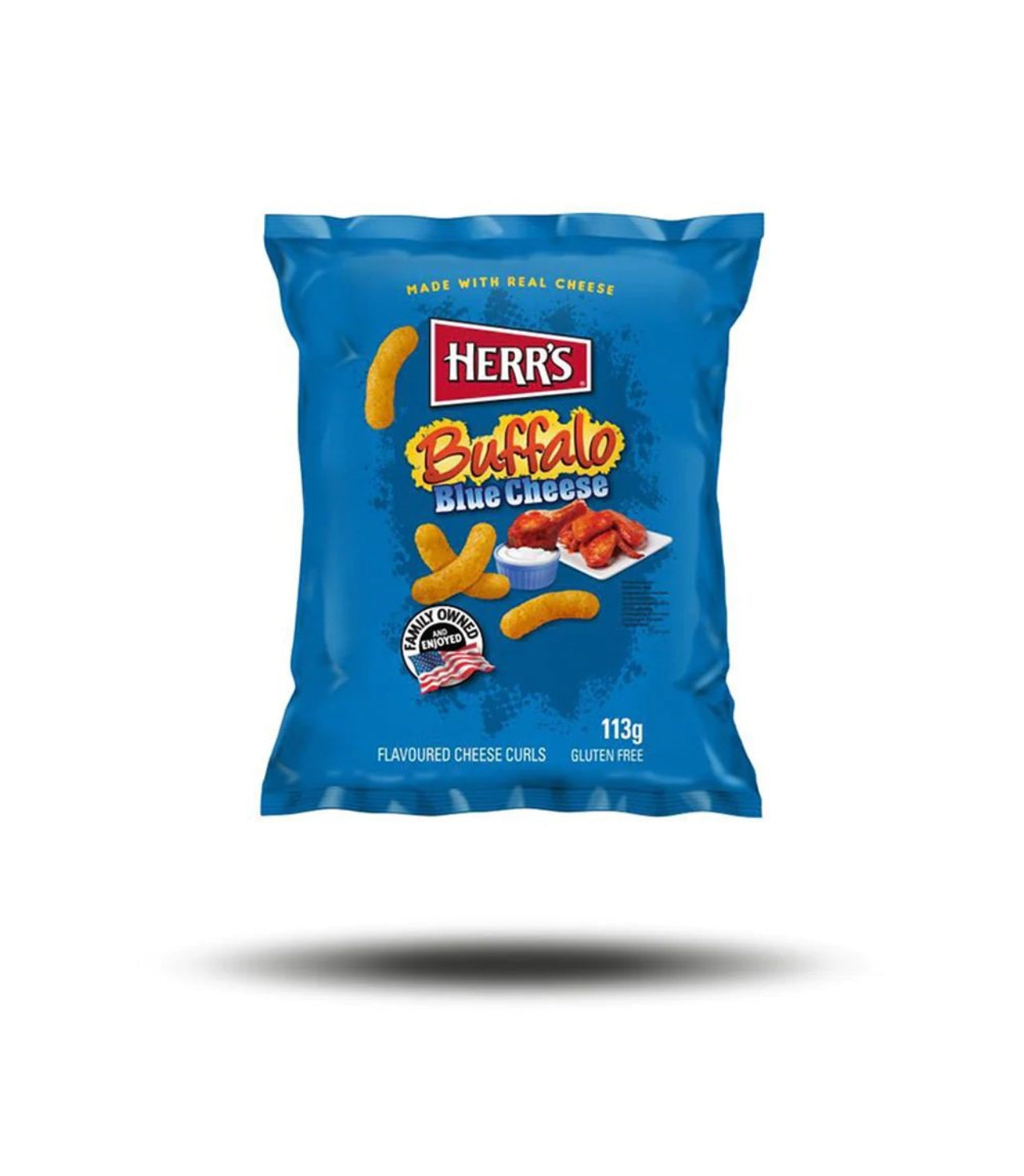 Herrs Buffalo Blue Cheese Curls EU 113g