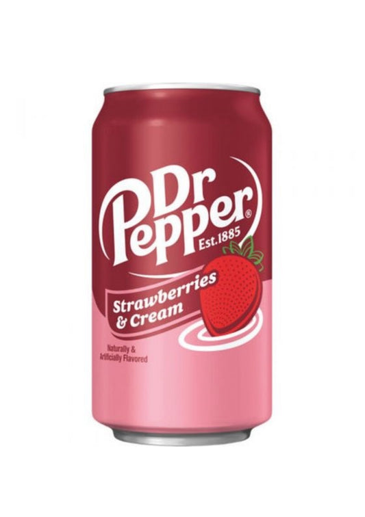 Dr Pepper Strawberries & Cream 355ml