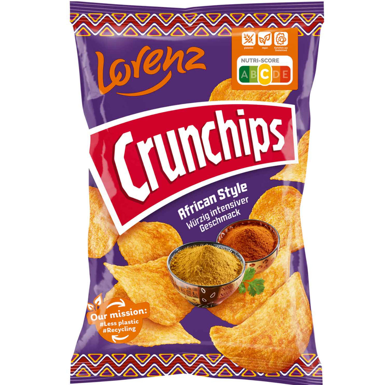 Lorenz Crunchips African Style 150g