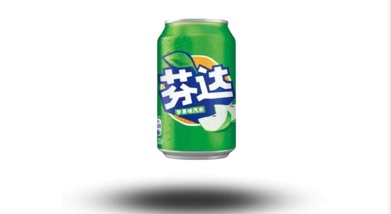 Asia Fanta Apple Fat Can Asia 330ml