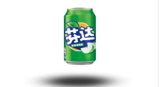 Asia Fanta Apple Fat Can Asia 330ml