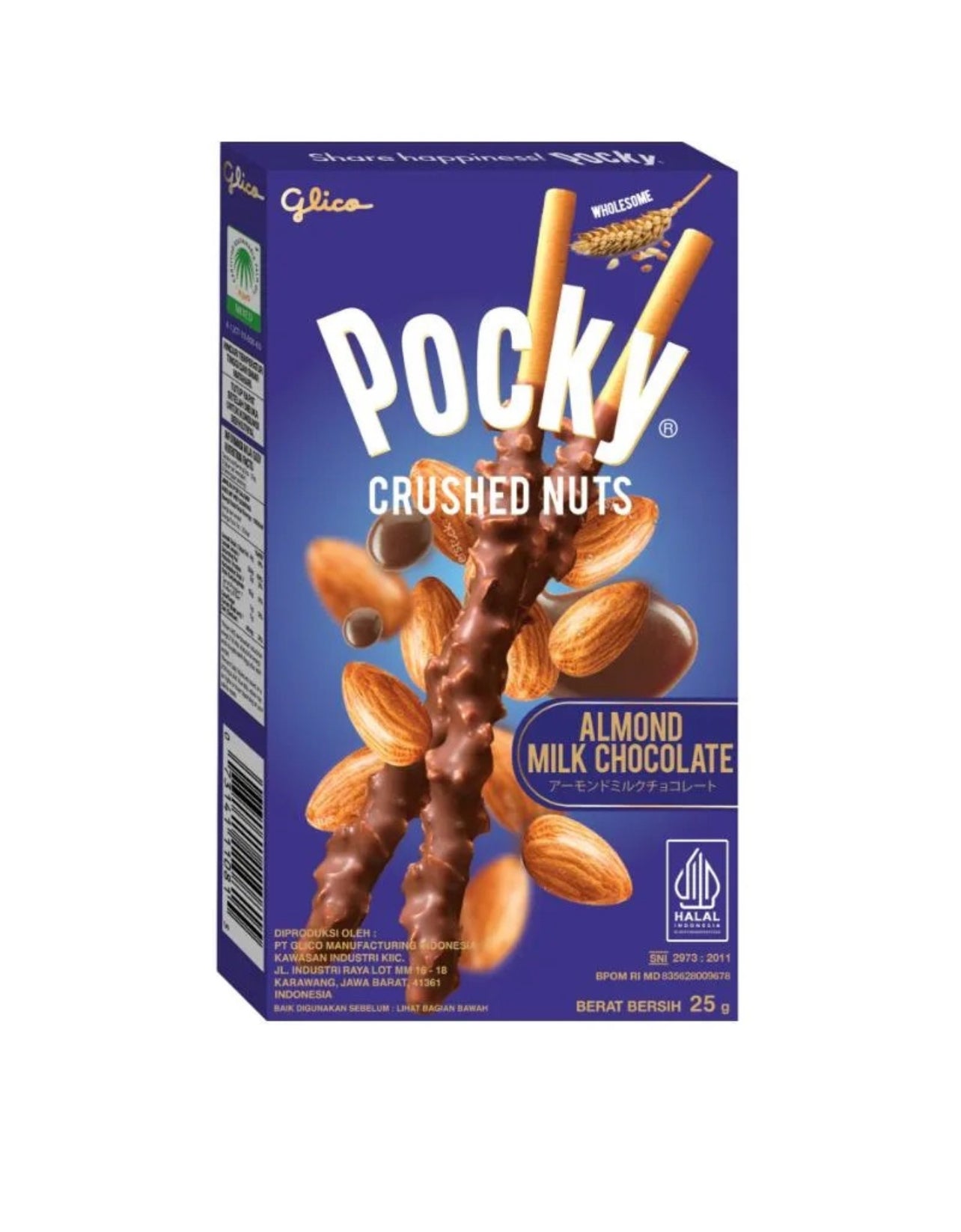 Pocky Crushed Nuts Almond 25g