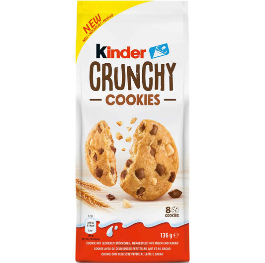 kinder Crunchy Cookies 136g