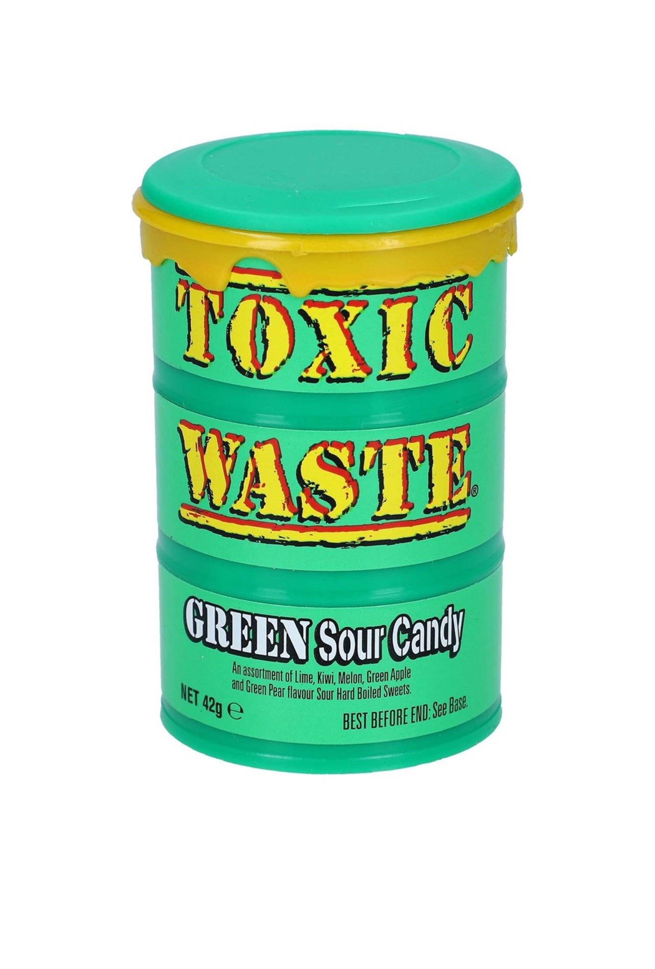 Toxic Waste Green Sour Candy 42g