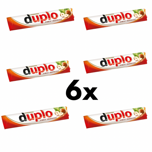 Duplo 6x Einzelriegel