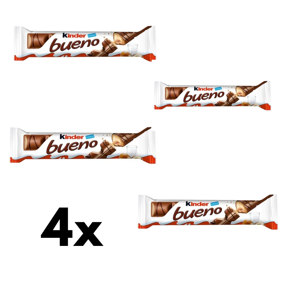 Kinder Bueno 4 X einzeln