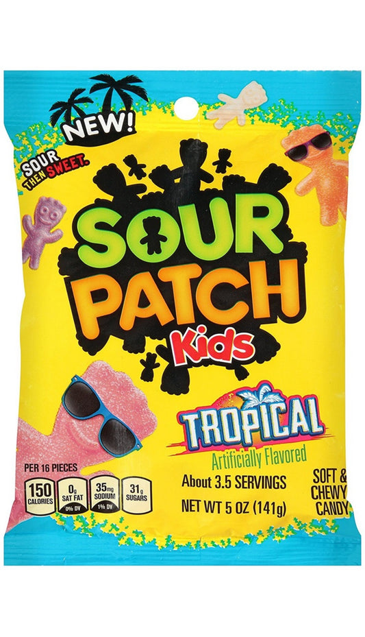 Sour Patch Tropical 102g