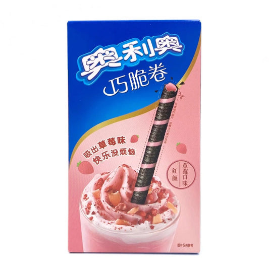 Oreo Wafer Roll Strawberry Asia 50g