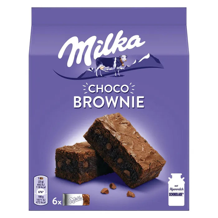 Kuchen Milka Choco Brownie 150g, 6 Stück