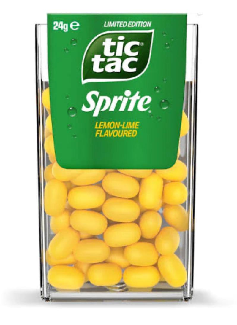 TicTac Sprite Lemon-Lime Flavoured 9,7g